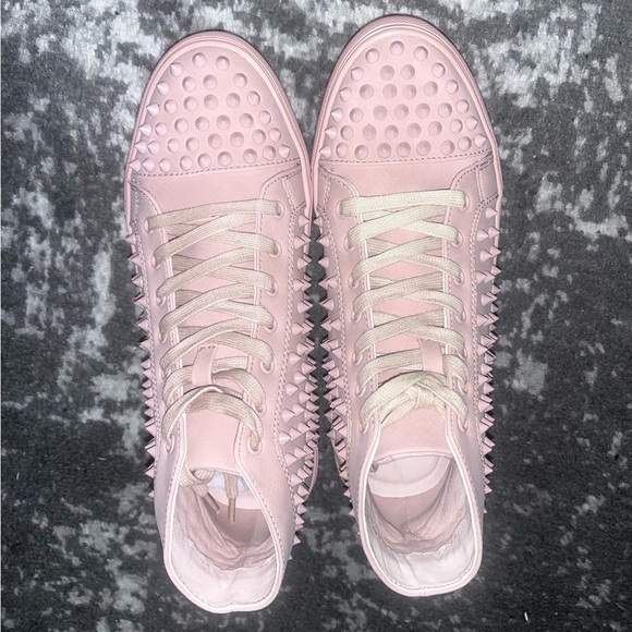 STEVE MADDEN JESTER NUBUCK SNEAKERS - BLUSH MEN SIZE 7 (NEW WITH TAGS) - Picture 5 of 10